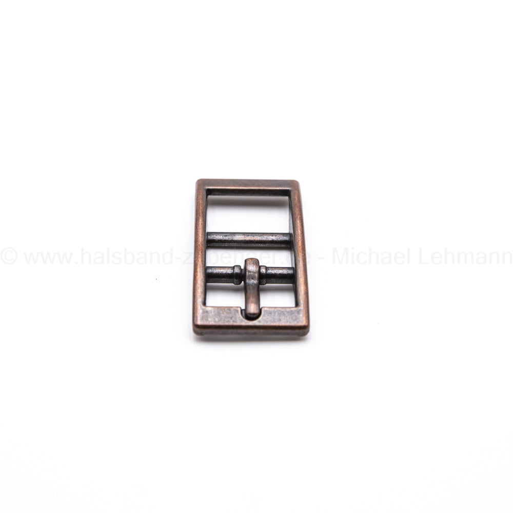 Hebilla de doble puente cobre antiguo
