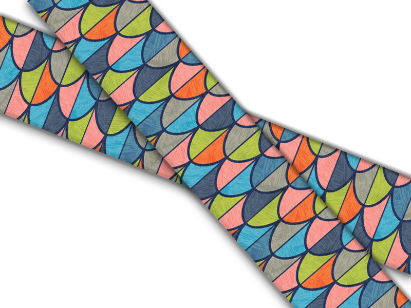 Biothane® mit UV Druck (US Import) Art-Deco