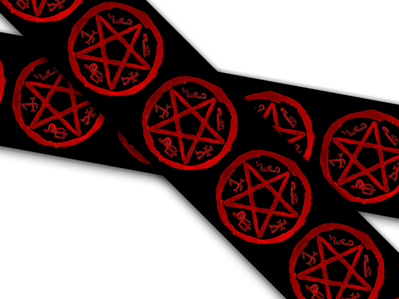 Biothane® with UV print (US import) Demon-Trap