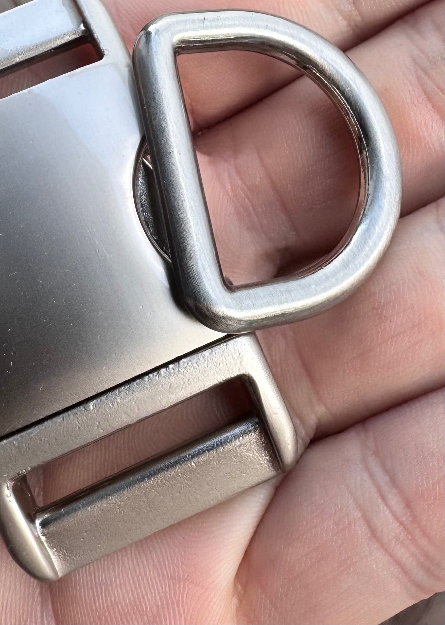 D-Ring silber matt