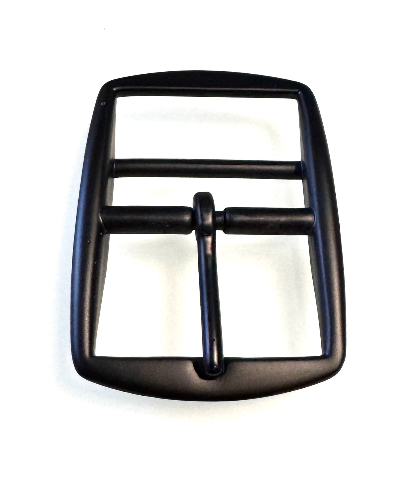Double bar buckle 38mm stainless steel coated