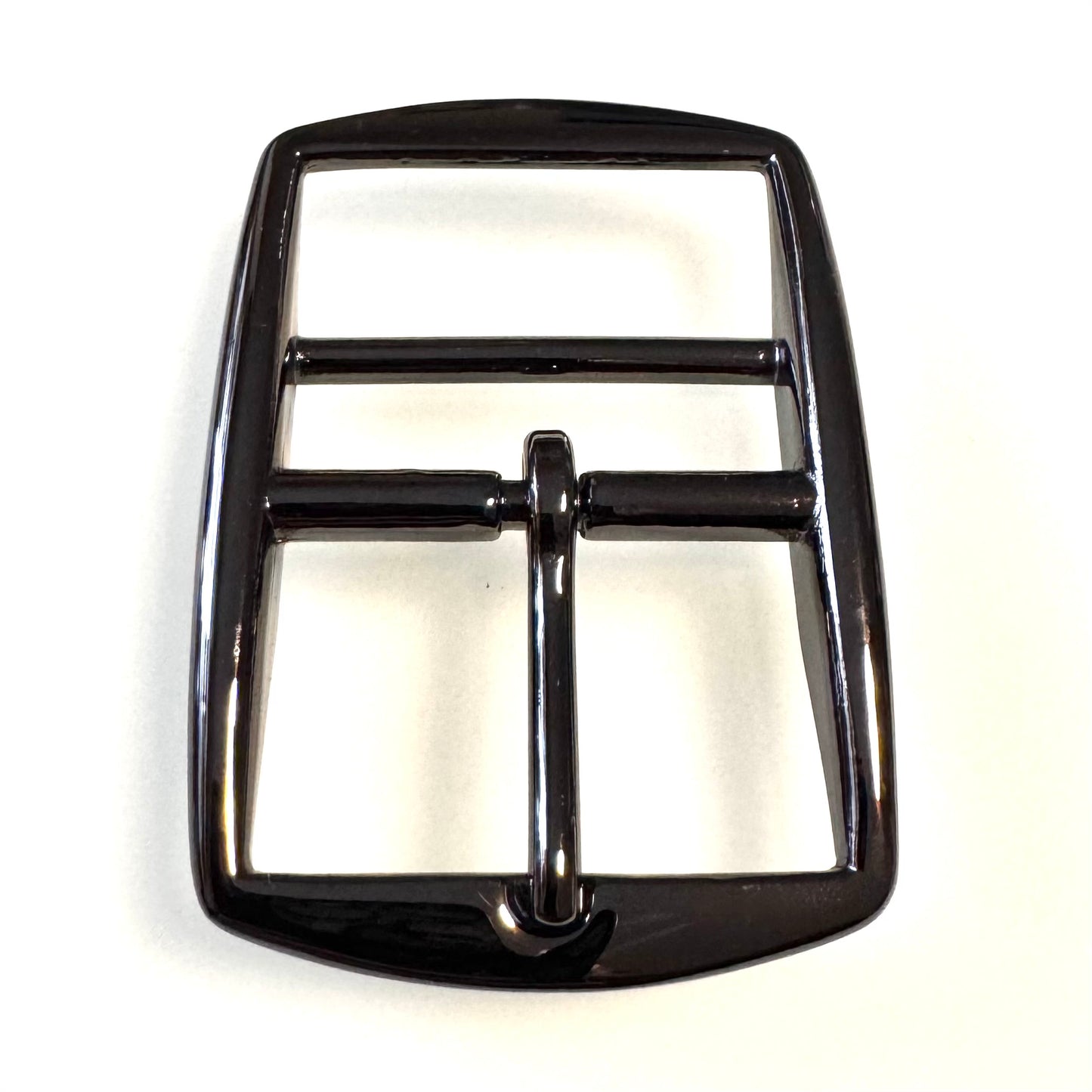 Double bar buckle 38mm stainless steel coated
