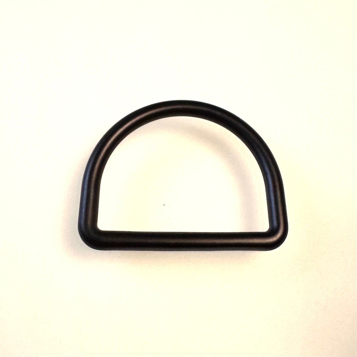 Anillo en D de 40 mm de acero inoxidable recubierto