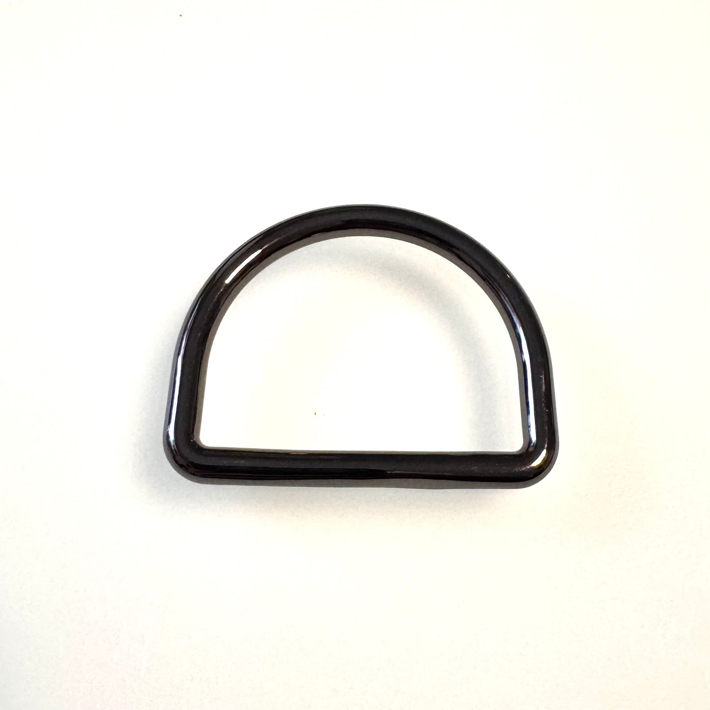 Anillo en D de 40 mm de acero inoxidable recubierto