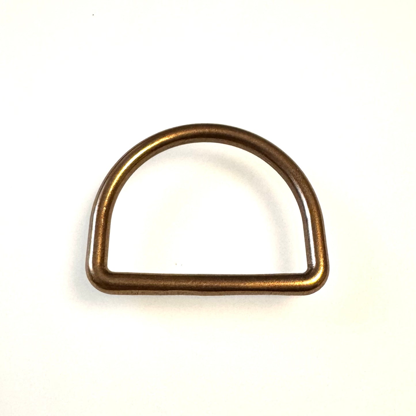 Anillo en D de 40 mm de acero inoxidable recubierto