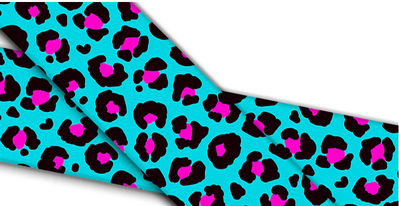 Biothane® with UV print (US import) Turquoise-Marble