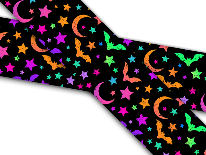 Biothane® with UV printing (US import) Bright-Bats