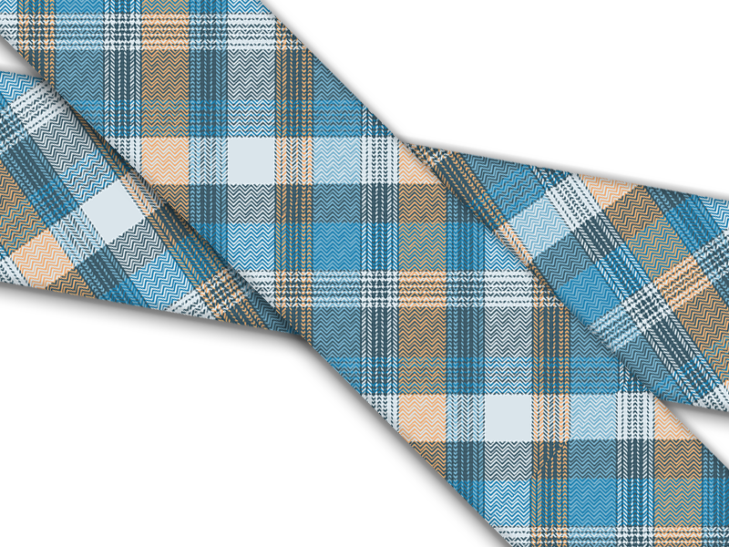 Biothane® with UV print (US import) Check-Plaid