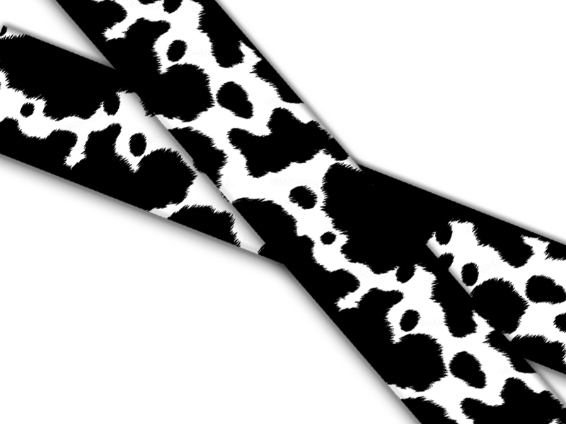 Biothane® mit UV Druck (US Import) Cowhide