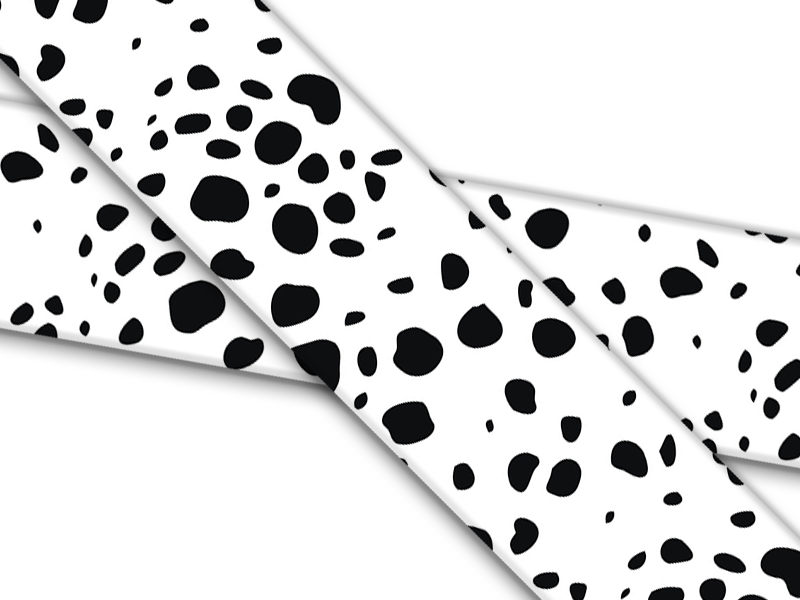 Biothane® mit UV Druck (US Import) Dalmation