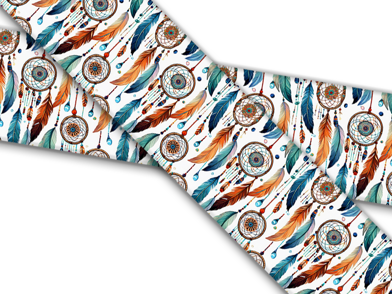 Biothane® with UV print (US import) Dreamcatchers