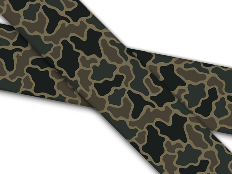 Biothane® mit UV Druck (US Import) Duck Camo 4