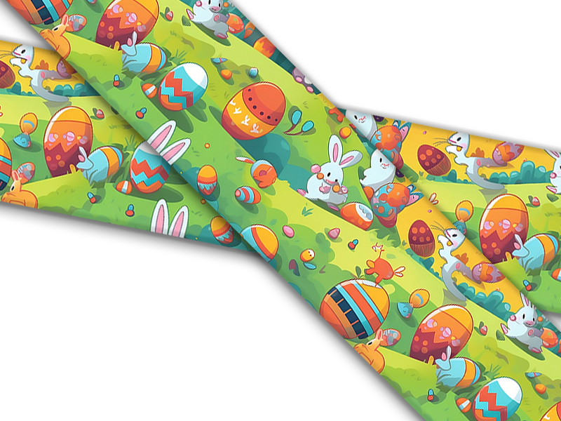 Biothane® mit UV Druck (US Import) Easter-Langscape
