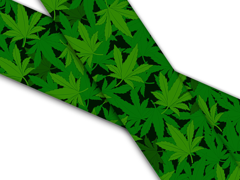 Biothane® con impresión UV (importación de EE. UU.) Ganja