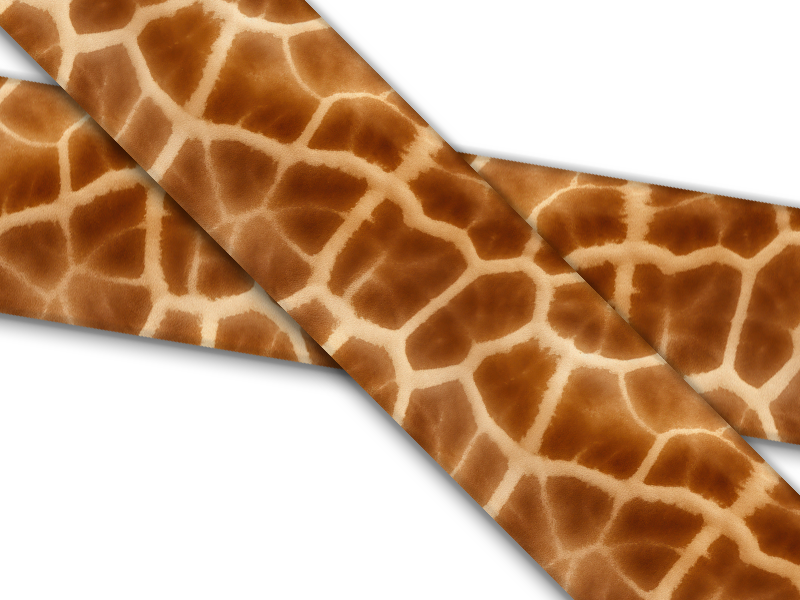 Biothane® mit UV Druck (US Import) Giraffe