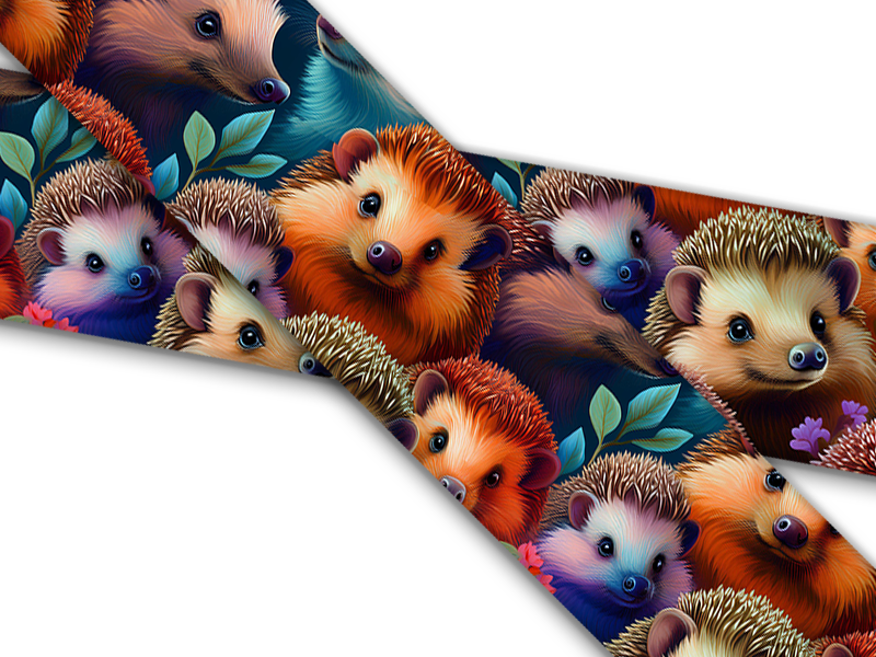 Biothane® mit UV Druck (US Import) Hedgehogs