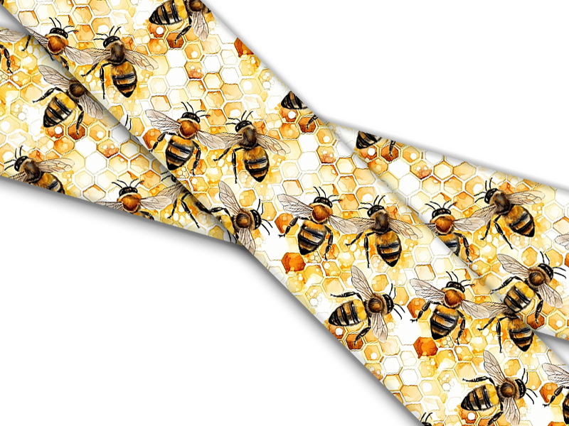 Biothane® avec impression UV (importation américaine) Abeilles