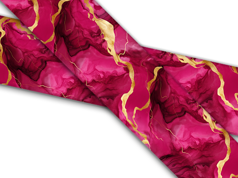 Biothane® with UV print (US import) Hot-Pink-Marble