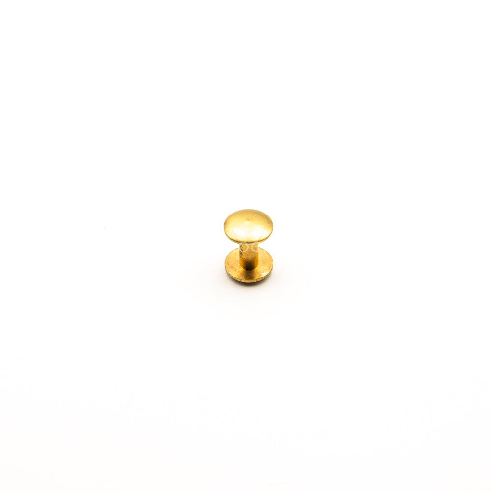 Tornillo de libro de latón