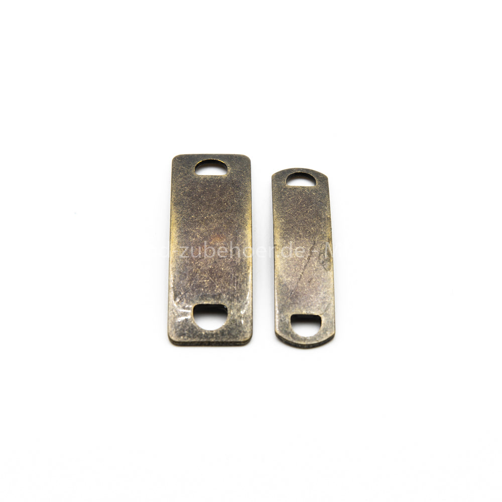 Edelstahl Verbinder Antik Bronze