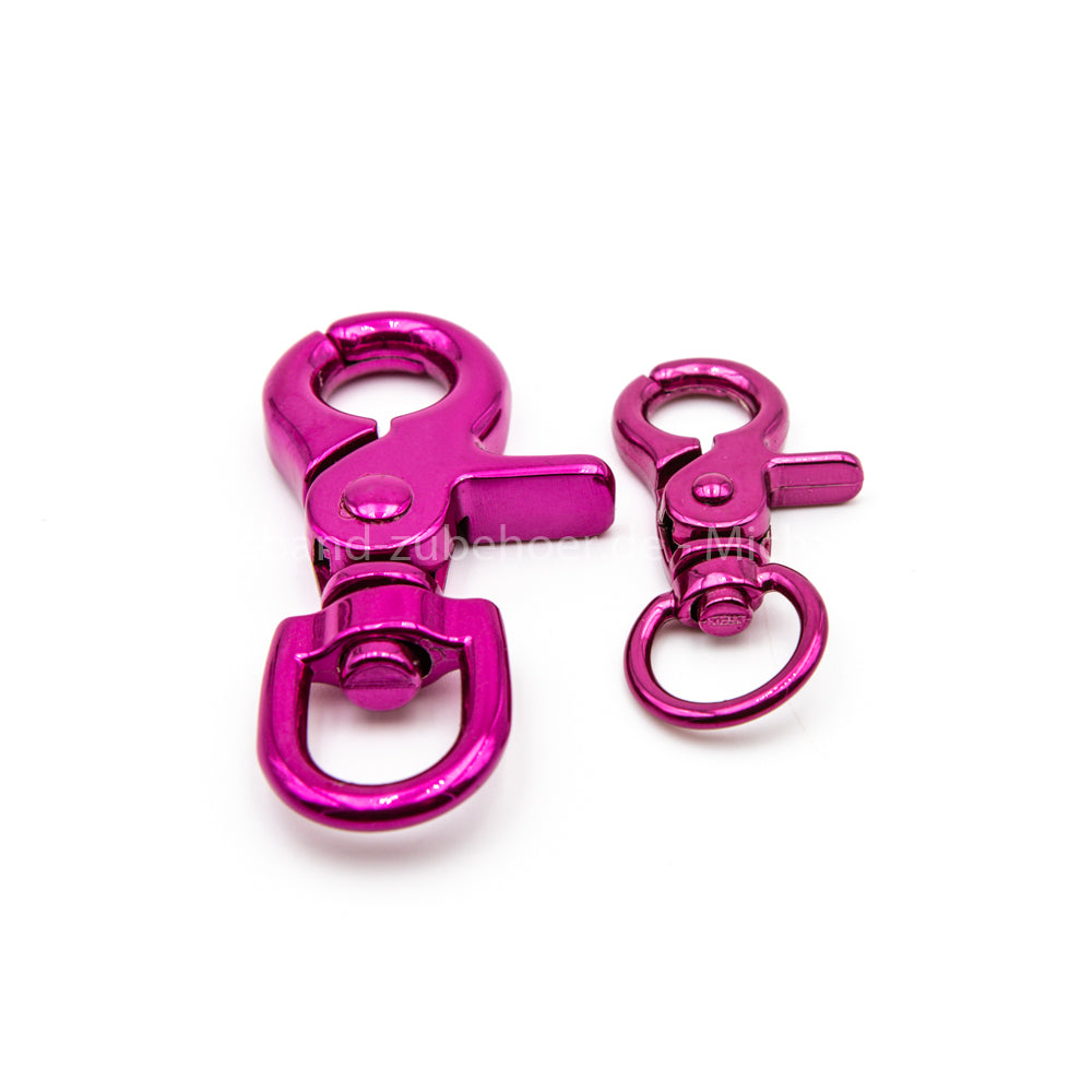 Candy Pink scissor carabiner