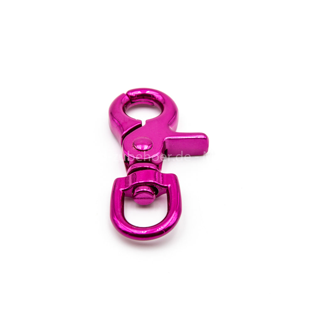 Candy Pink scissor carabiner