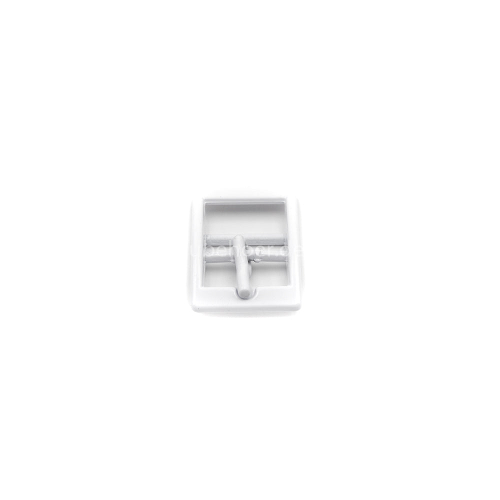 Double Bar Buckle White