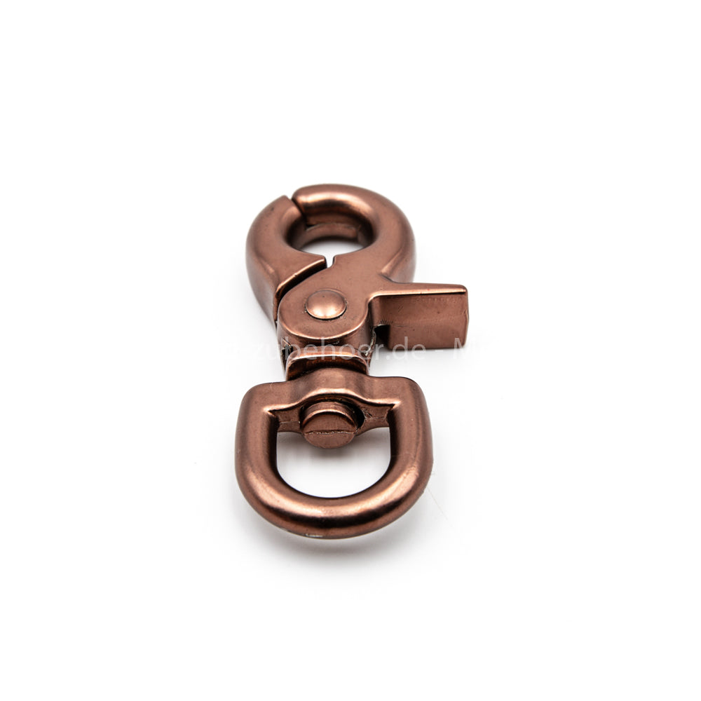 Scherenkarabiner Dark Coffee Matt