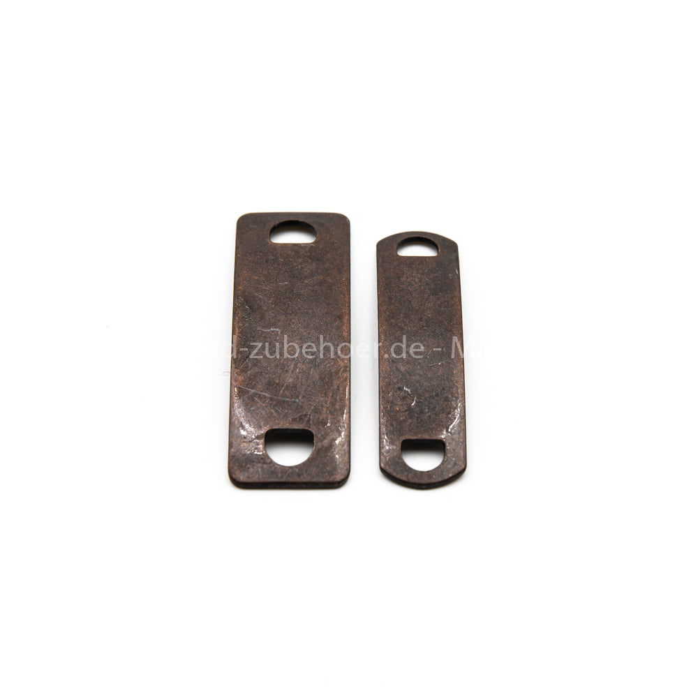 Edelstahl Verbinder Antik Kupfer