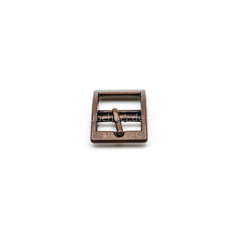 Hebilla de doble puente cobre antiguo