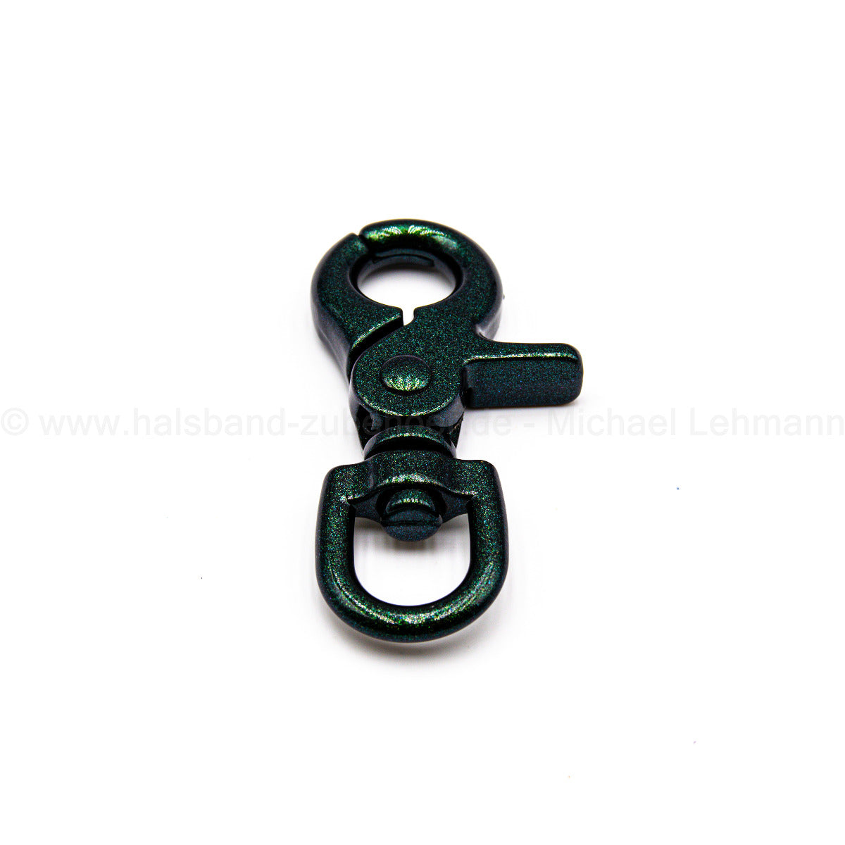 scissor carabiner Galaxy Green