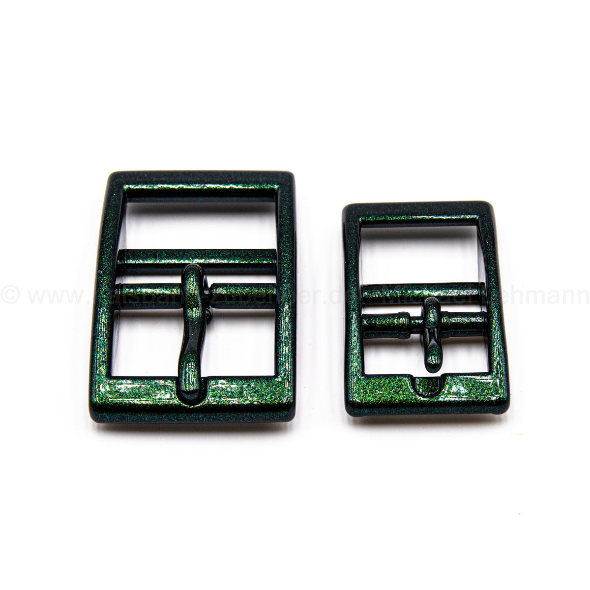 Fibbia a doppia barra Galaxy Green