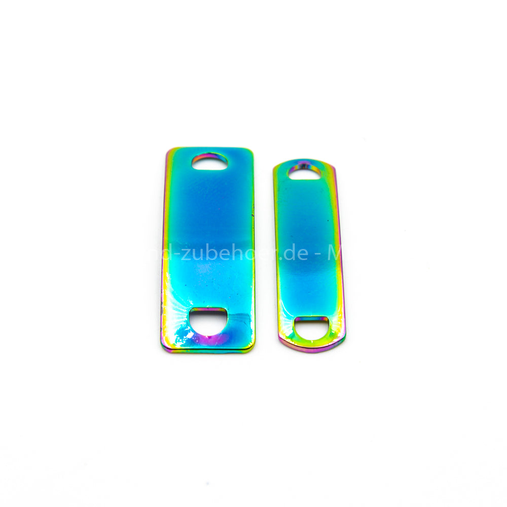 Conector de acero inoxidable arcoiris