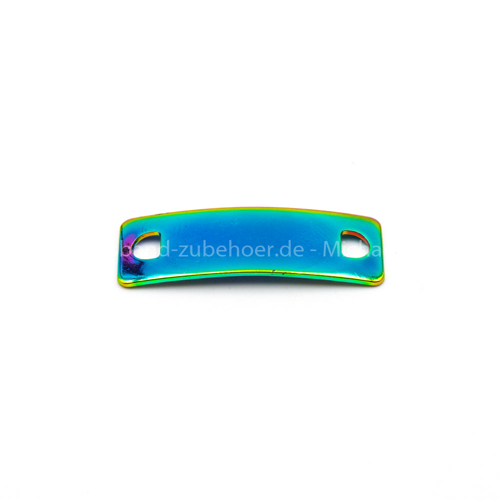 Conector de acero inoxidable arcoiris