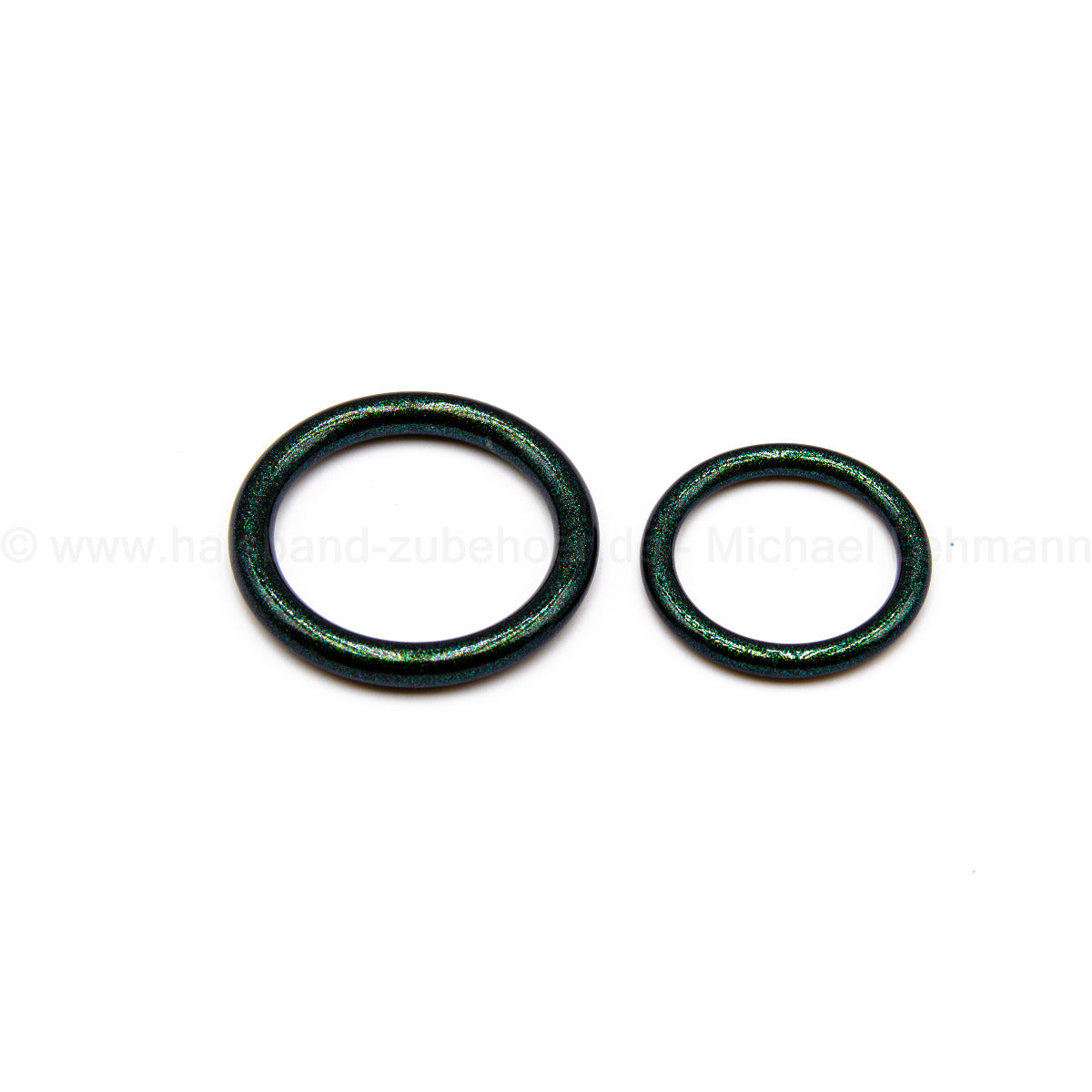 Anillo redondo Galaxy Verde