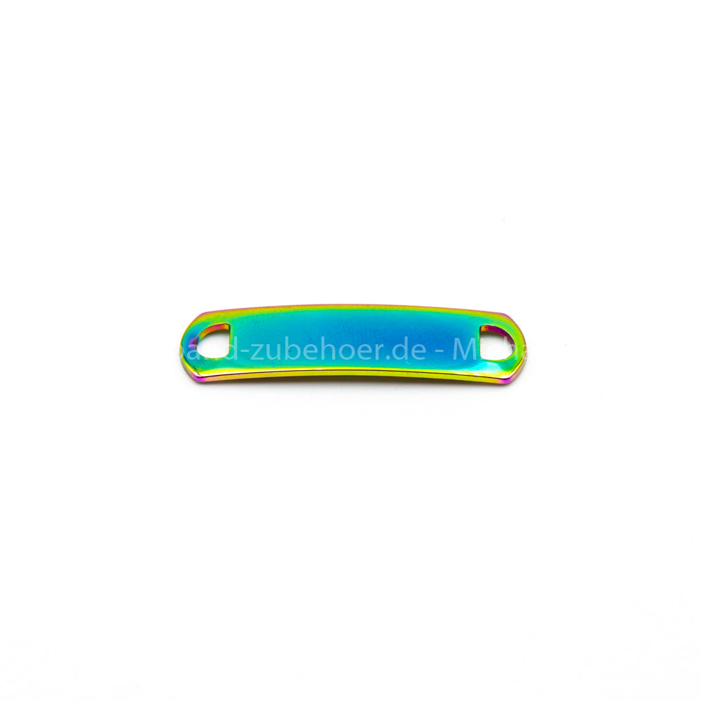 Conector de acero inoxidable arcoiris