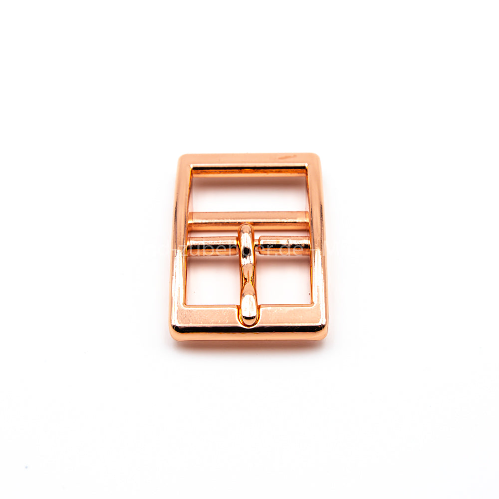 Doppelstegschnalle Rosegold