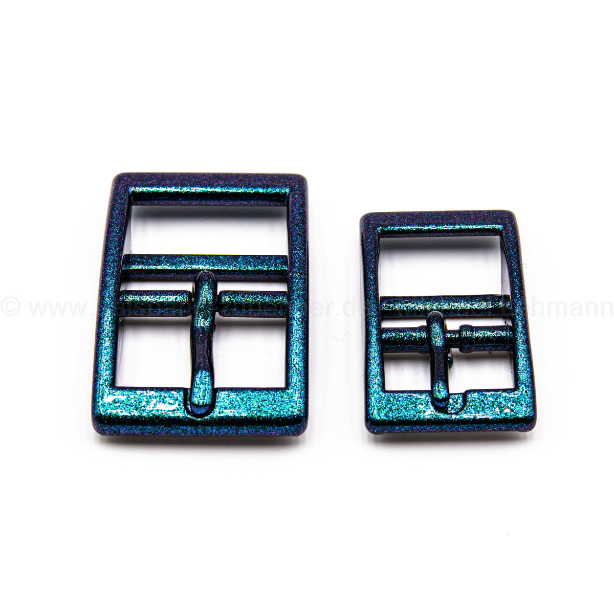 Hebilla de doble puente Galaxy Azul