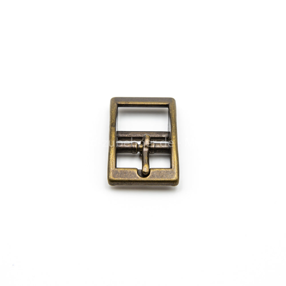 Doppelstegschnalle Antik Bronze