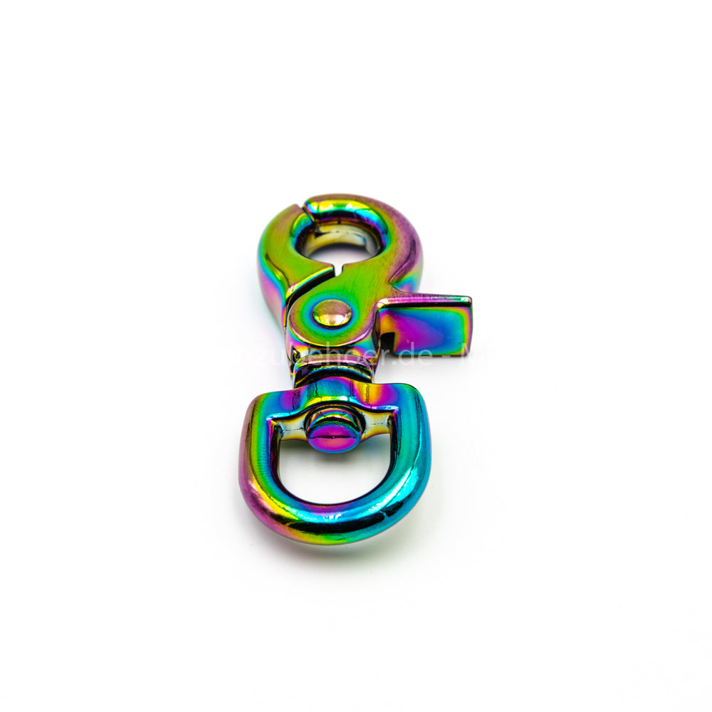 Scherenkarabiner Regenbogen B-Ware