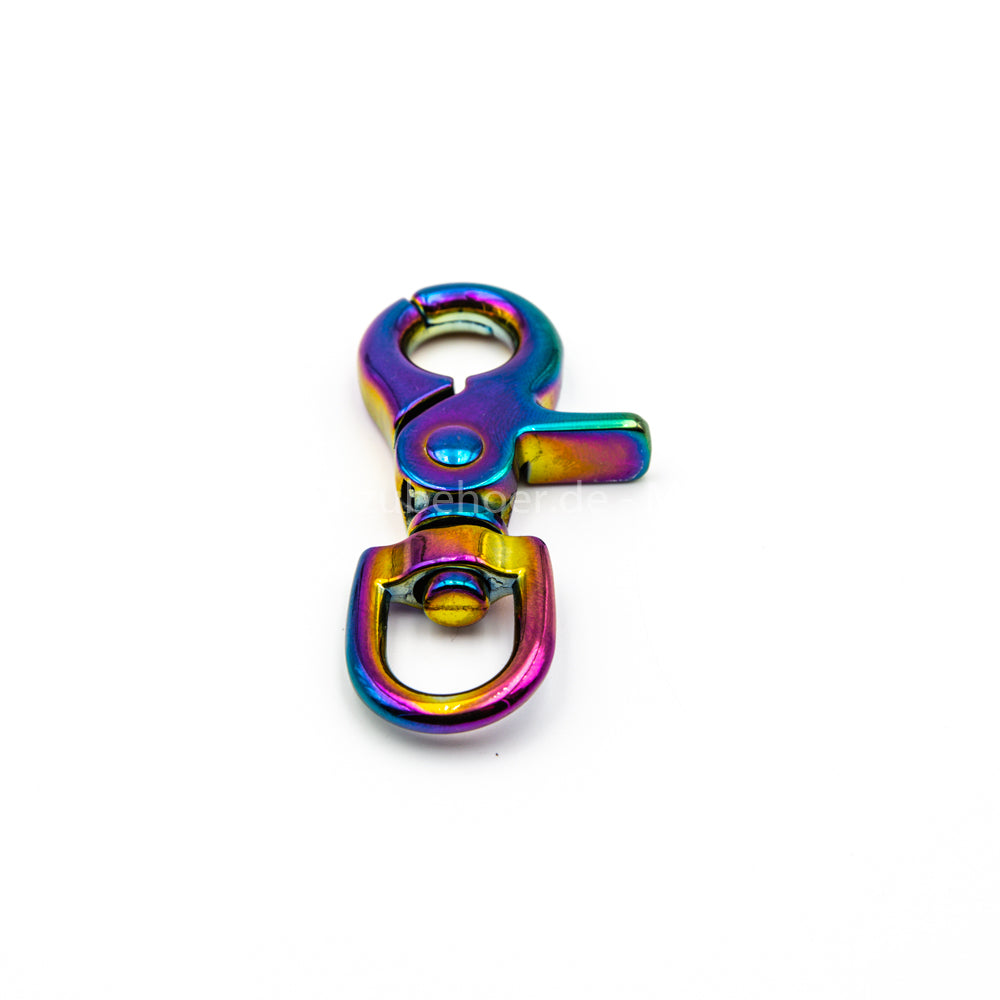Scherenkarabiner Regenbogen B-Ware
