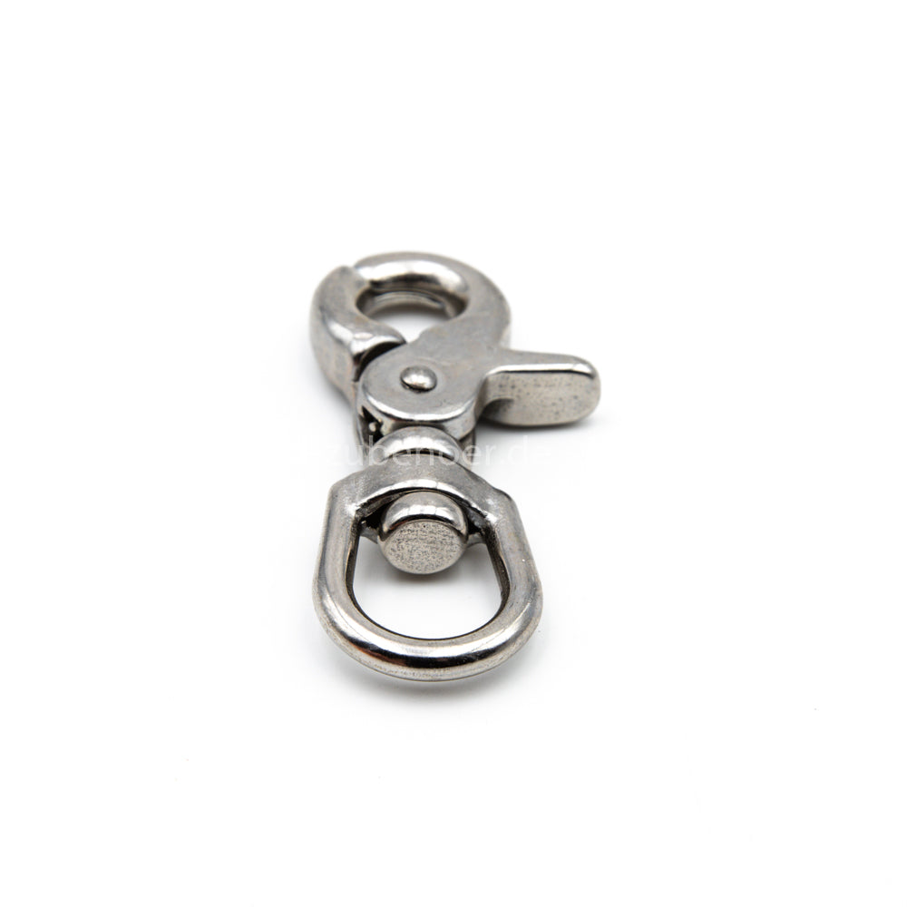 Scherenkarabiner Edelstahl