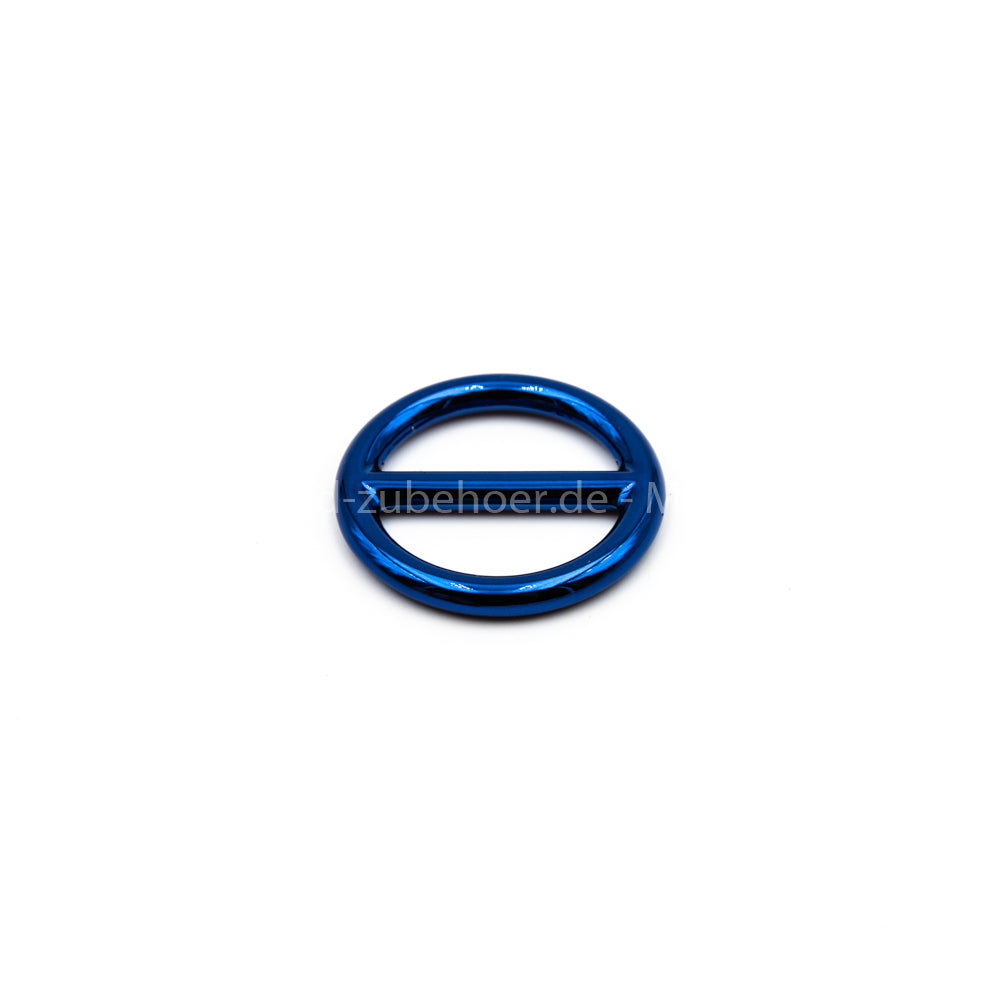 Anillo puente azul caramelo