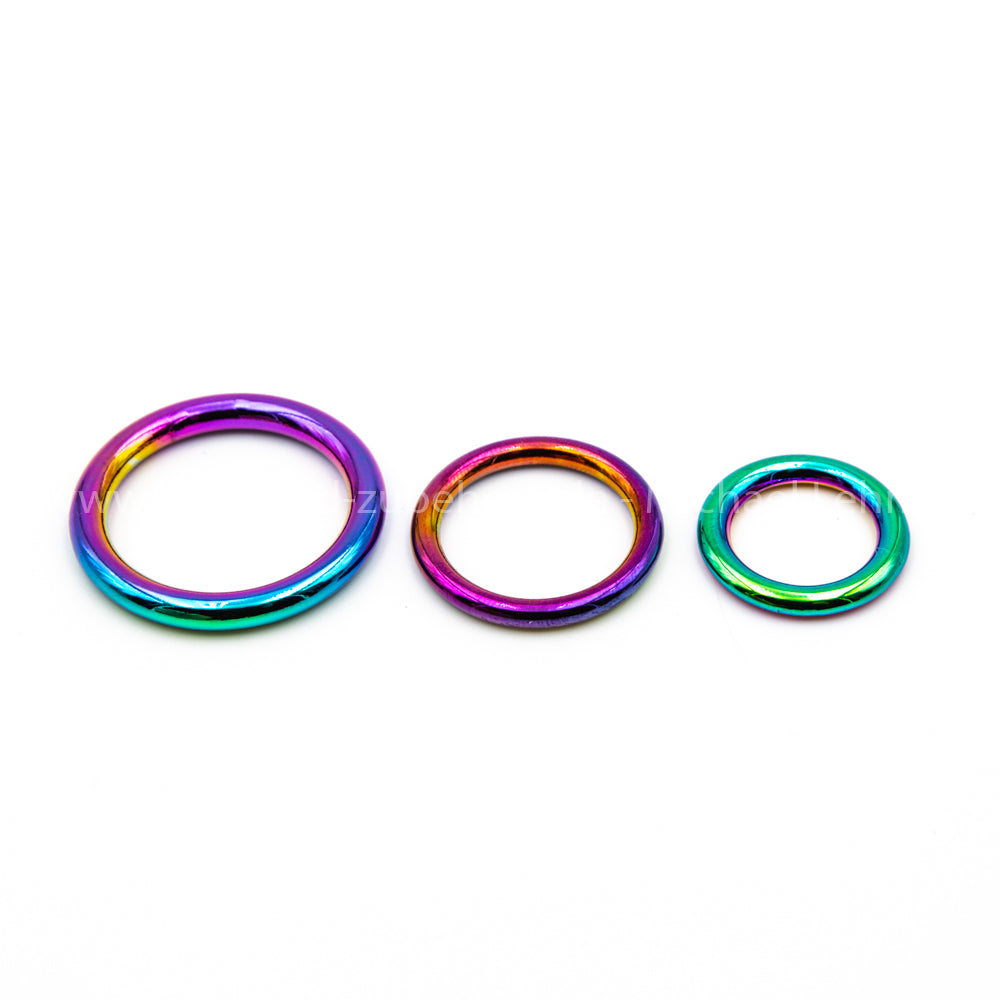 Anello rotondo arcobaleno
