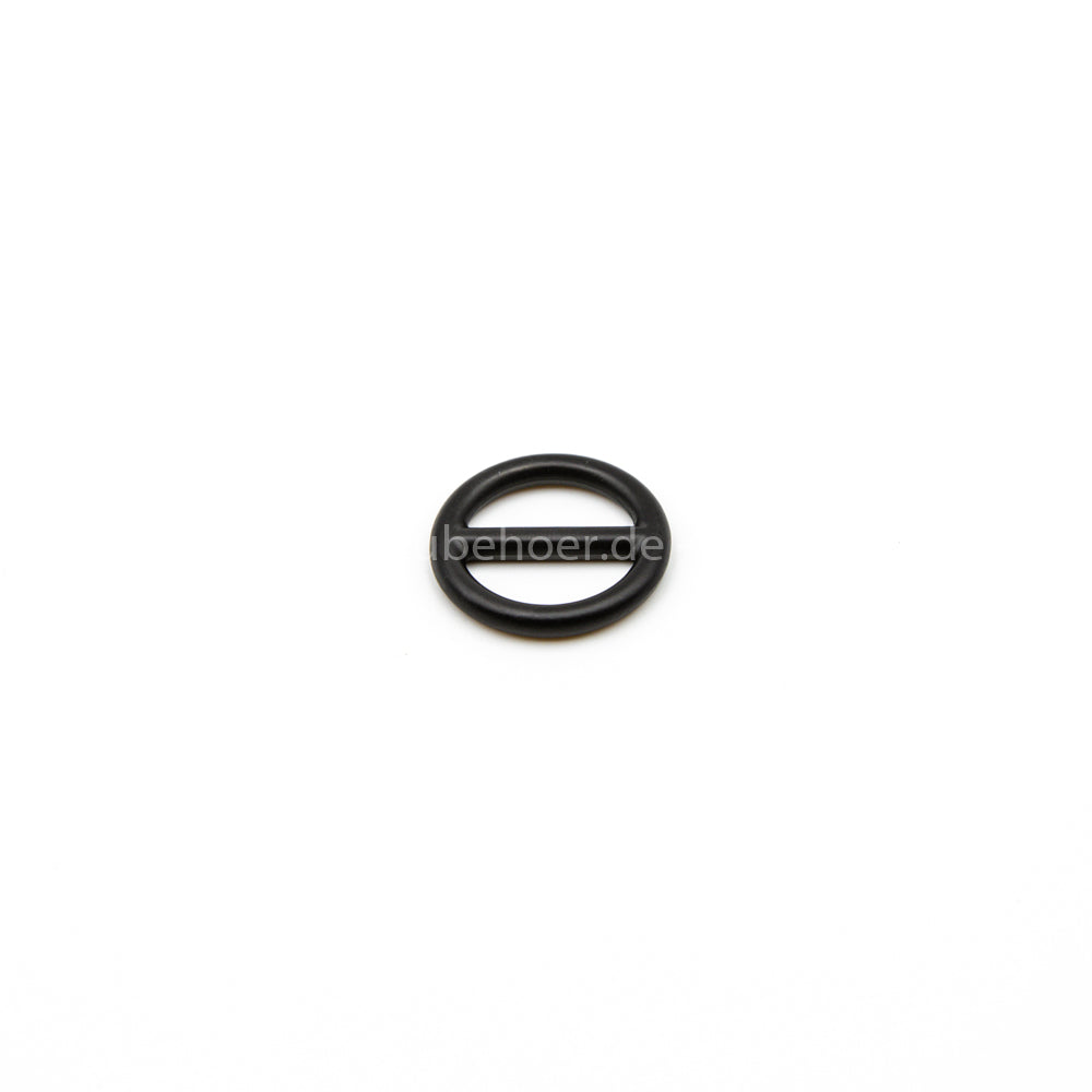 Anillo de puente negro mate