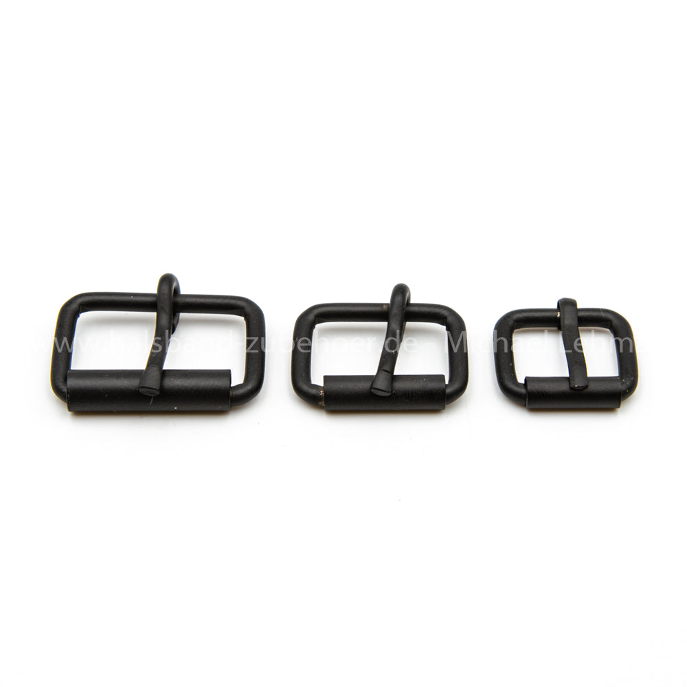 Boucle à rouleau noir mat