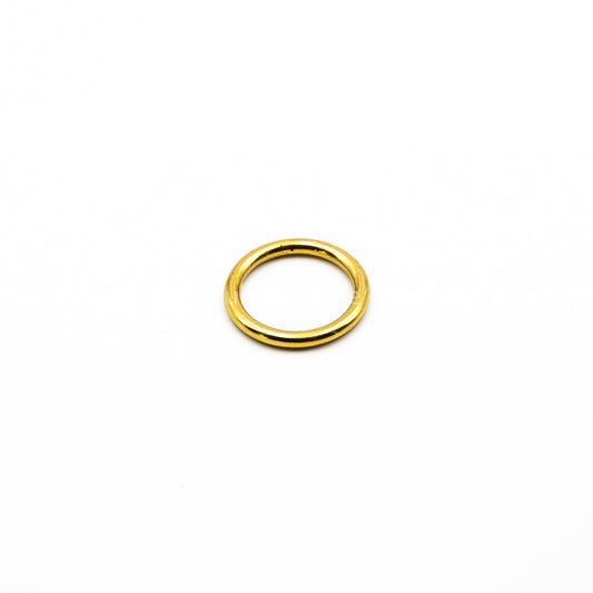 Anello tondo in ottone ZDG