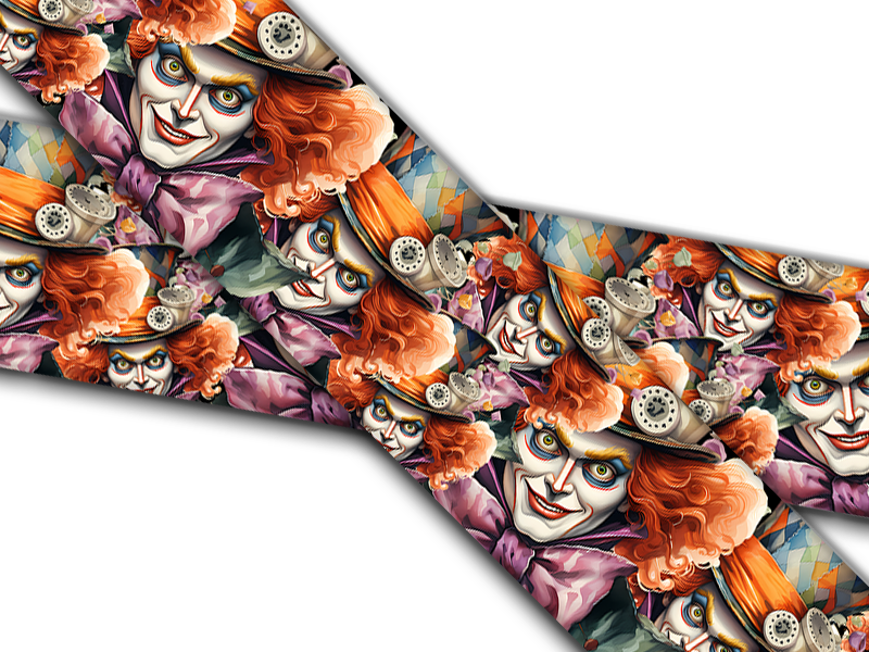 Biothane® mit UV Druck (US Import) Mad Hatter