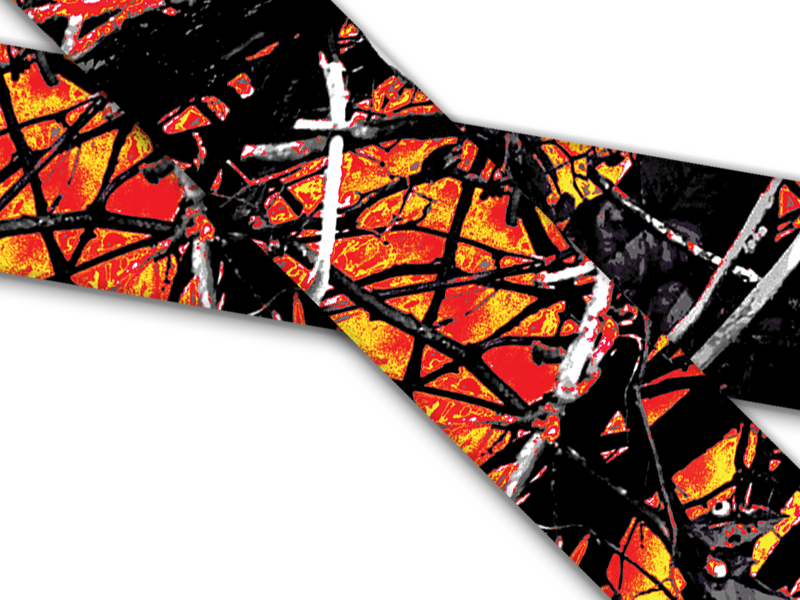 Biothane® with UV print (US import) MG-Wildfire