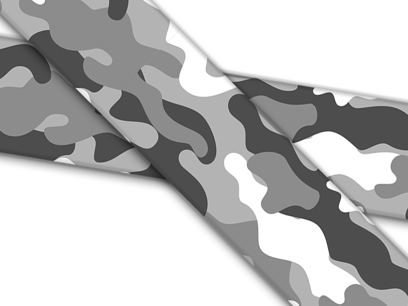 Biothane® with UV print (US import) Military-Camo-Silver